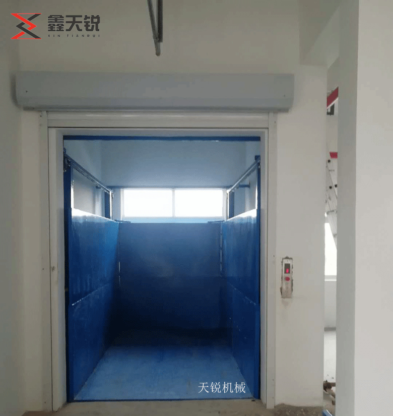 鹤壁上货专用导轨式升降货梯