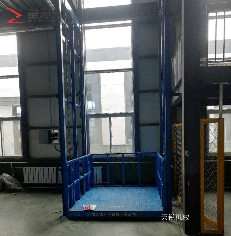 鹤壁导轨式升降机验收合格